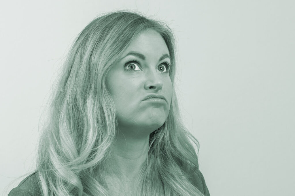 Miriam Thon ValueUp Portrait, hoffnungslos, salbeifarbene Färbung