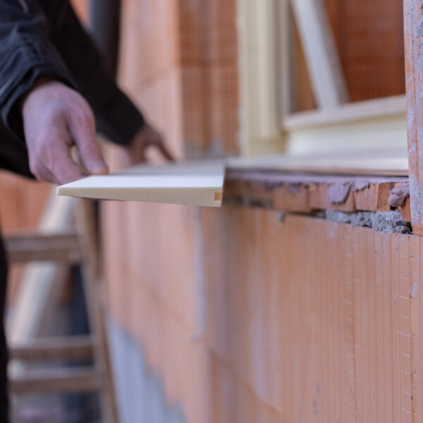 Einbau FENAform Fensterrahmen