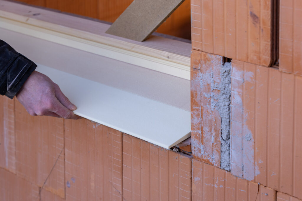 Fenstermontage einbau FENAform Rahmen