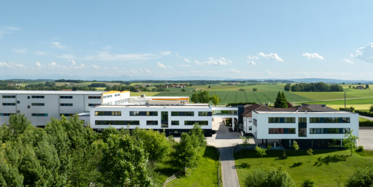 Dronenaufnahme der Firma Aspöck Systems GmbH