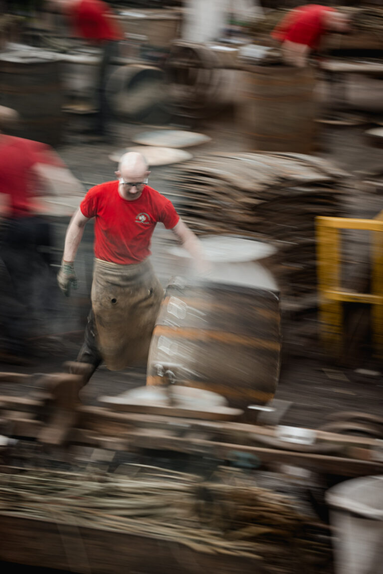 In der Speyside Cooperage entstehen Fässer aus Eichenholz