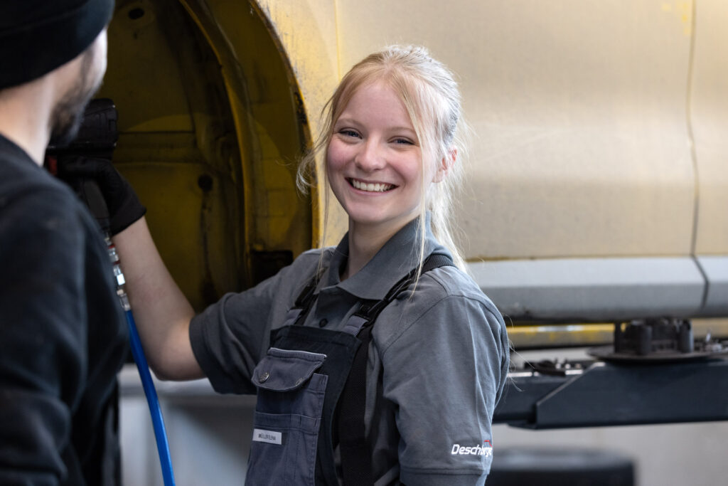 Lehrling Portrait Automobile Deschberger